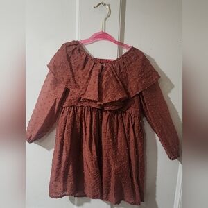 Noralee Claudette Little Girl's Dress - Berry